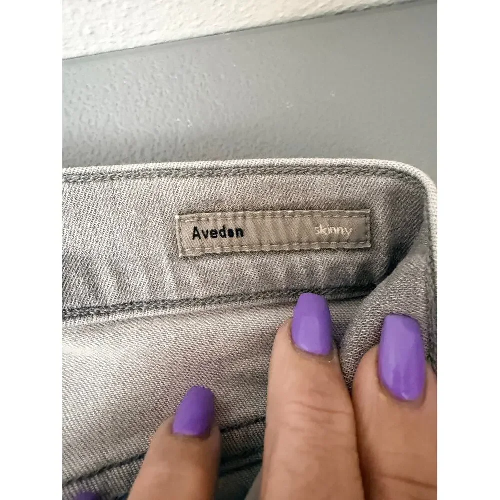 Citizens of Humanity Avedon Skinny Jeans – Light Gray Wash